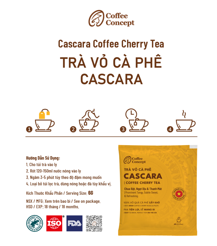 CASCARA - coffee cherry tea