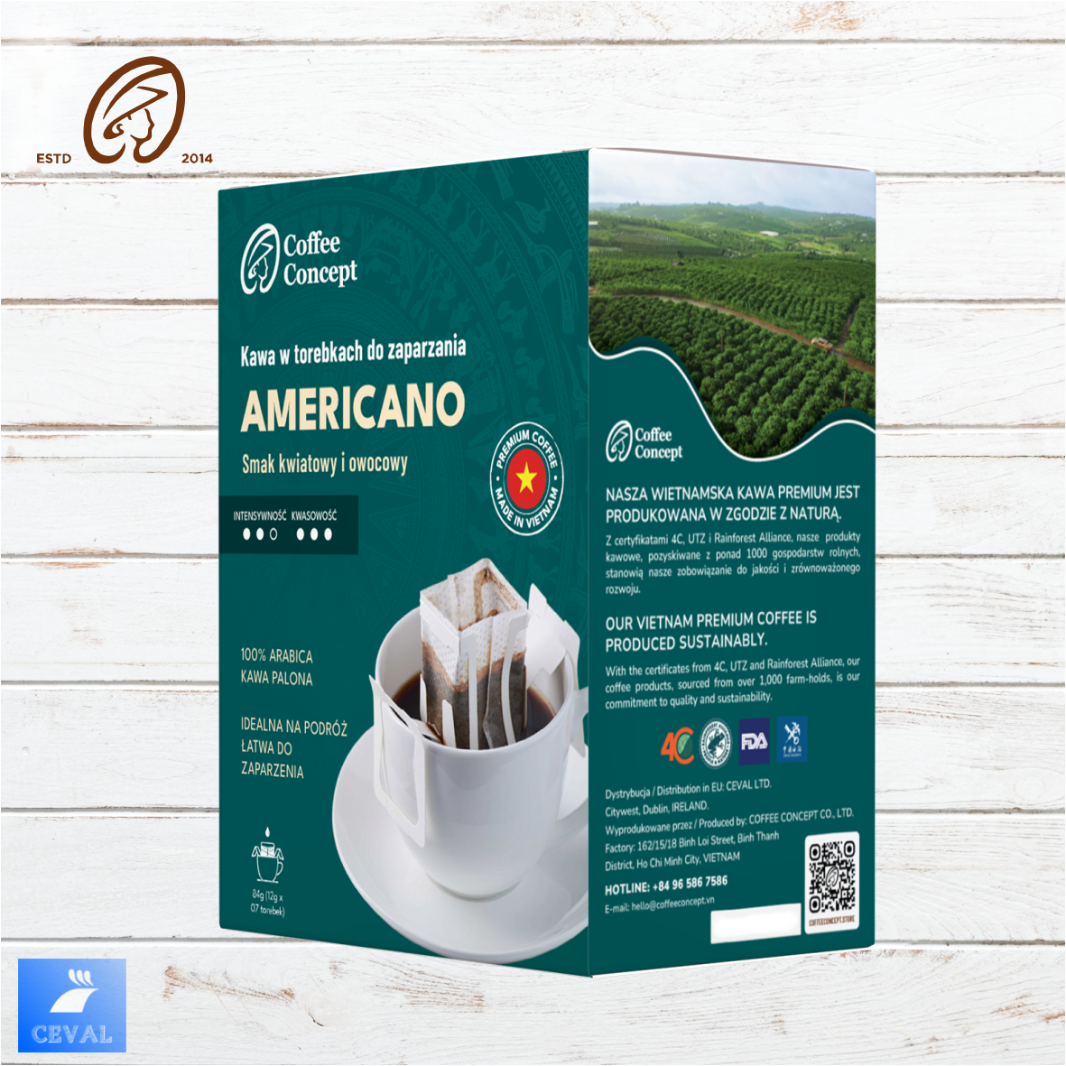 AMERICANO - drip-bag coffee