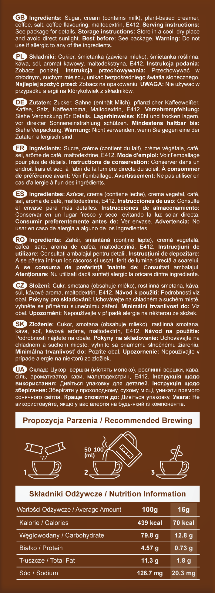 LATE - instant coffe 3 in 1